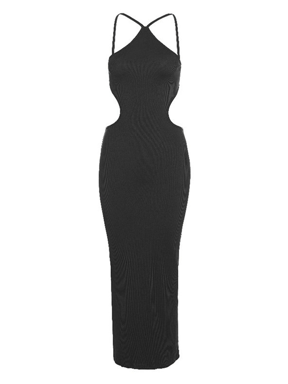 Black Bodycon Dress HB00502