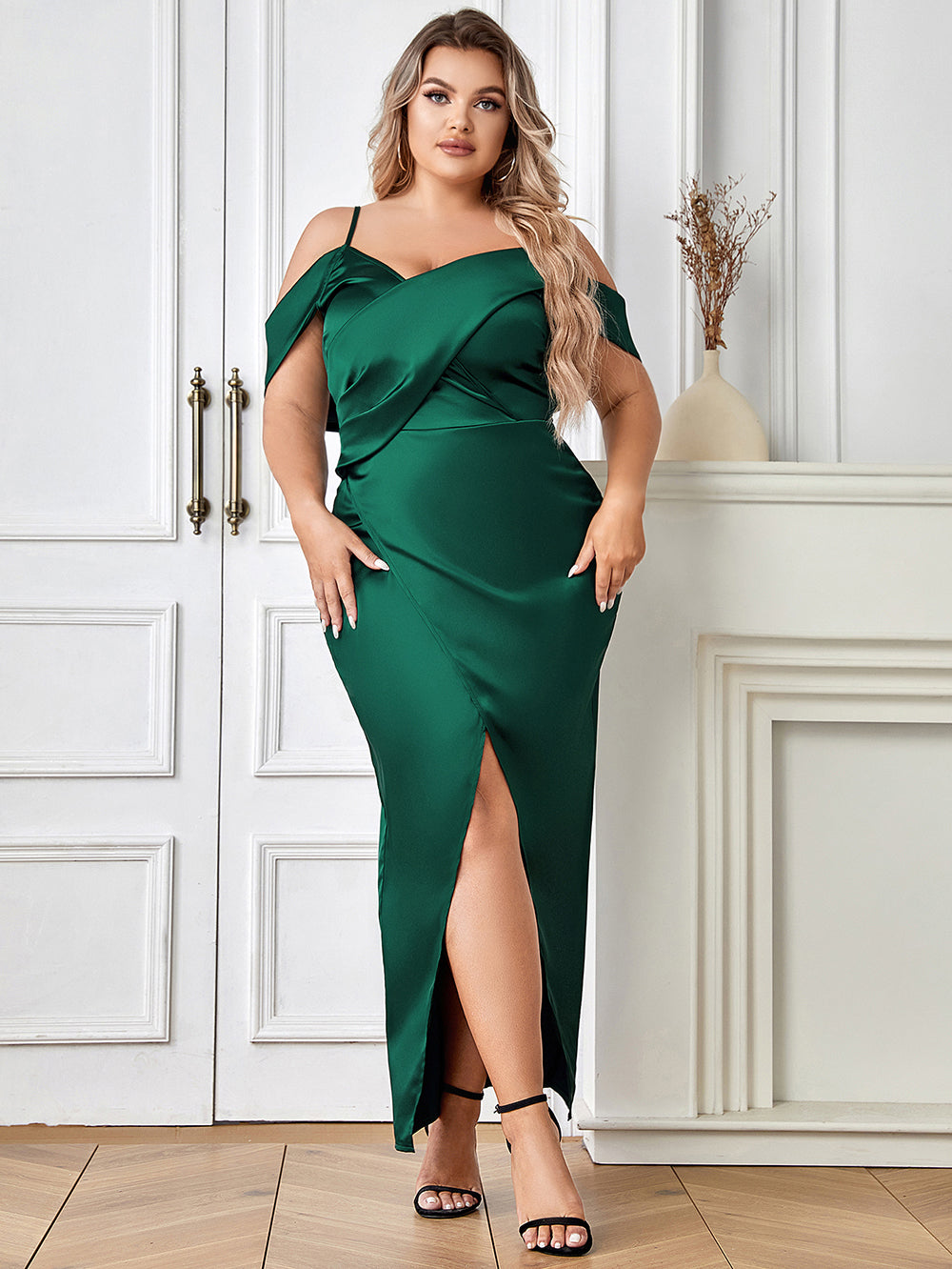 Dark Green Bodycon Dress HB0278