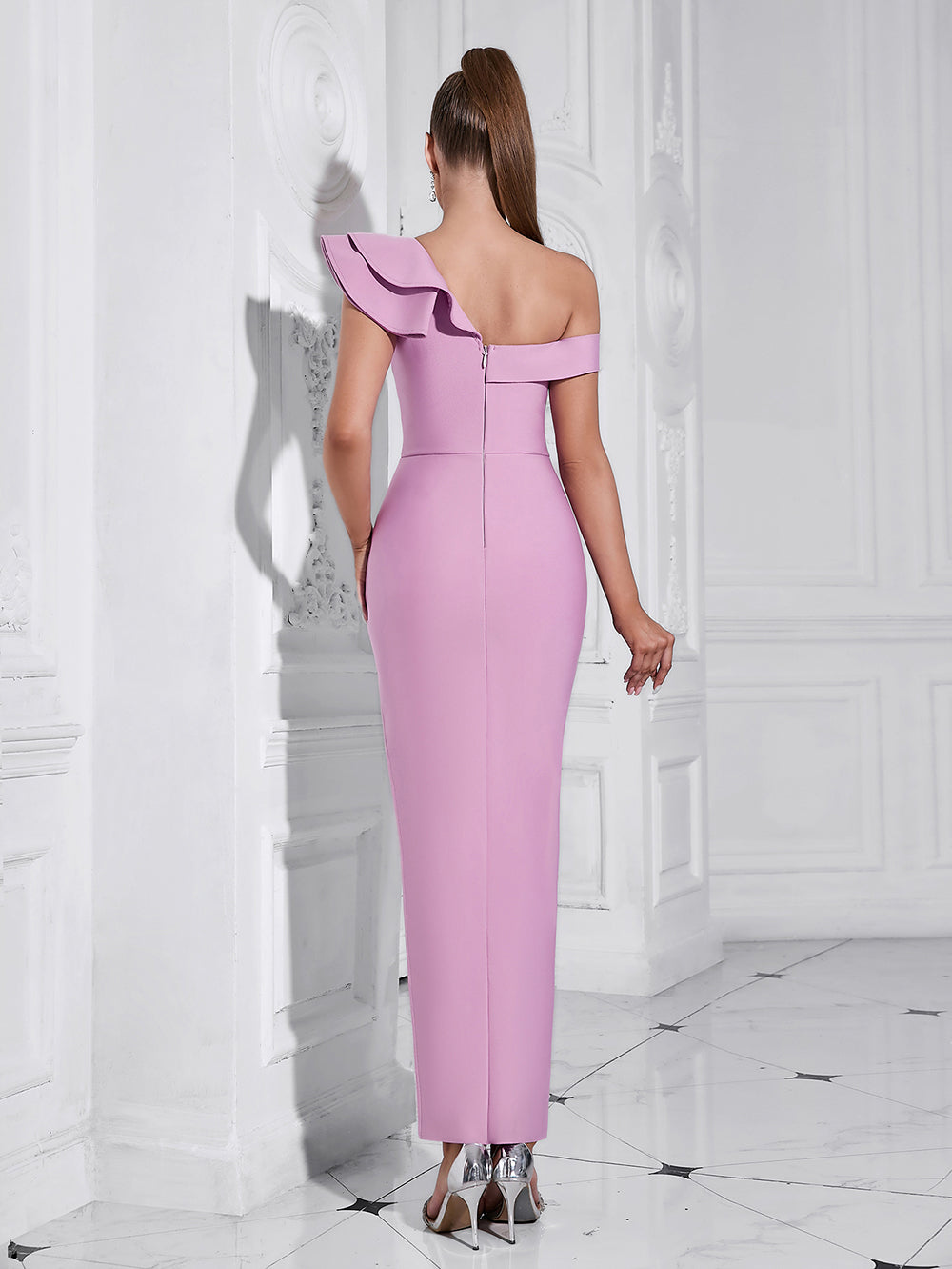 Purple Bandage Dress HB100381