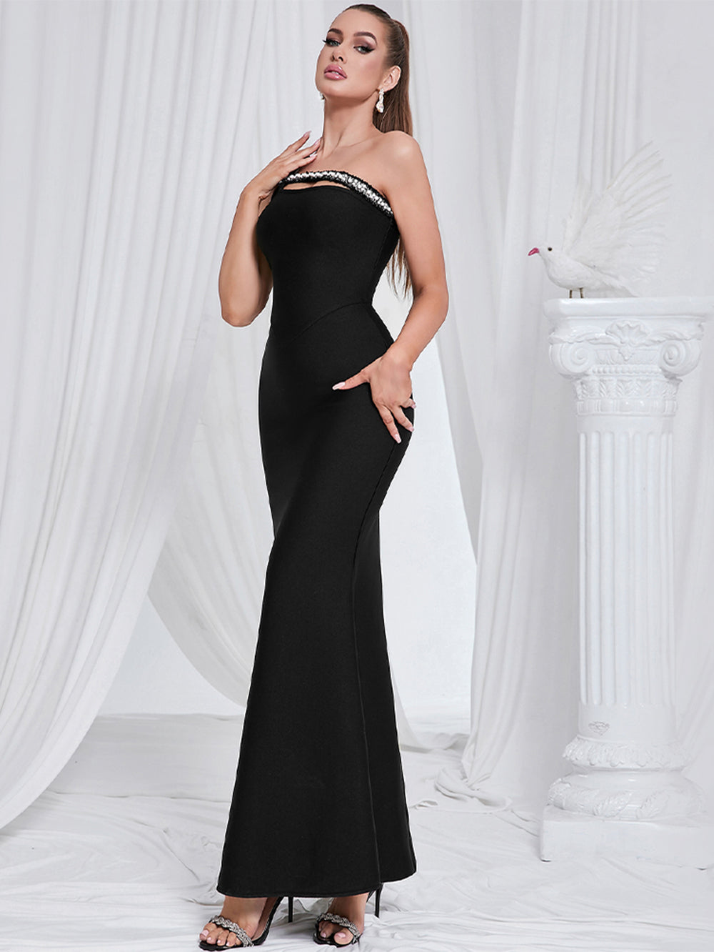 Black Bandage Dress HB100402