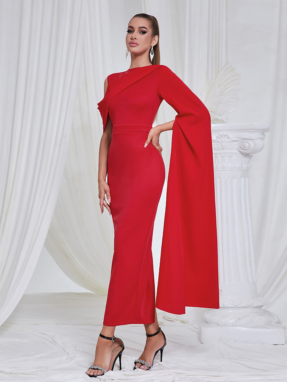 Red Bodycon Dress HB10146