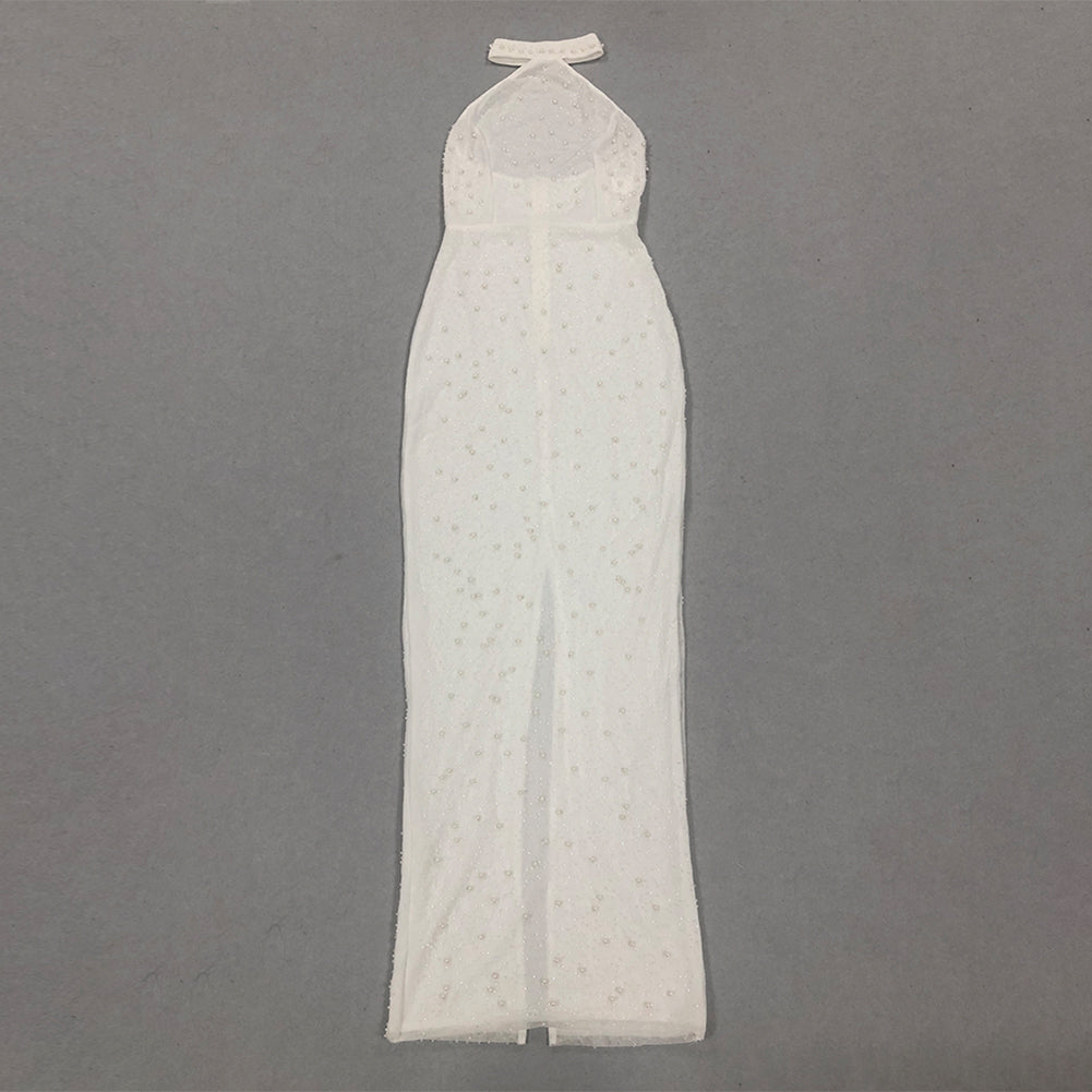 White Bodycon Dress HL9912