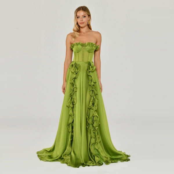 Green Dress KLYJ017