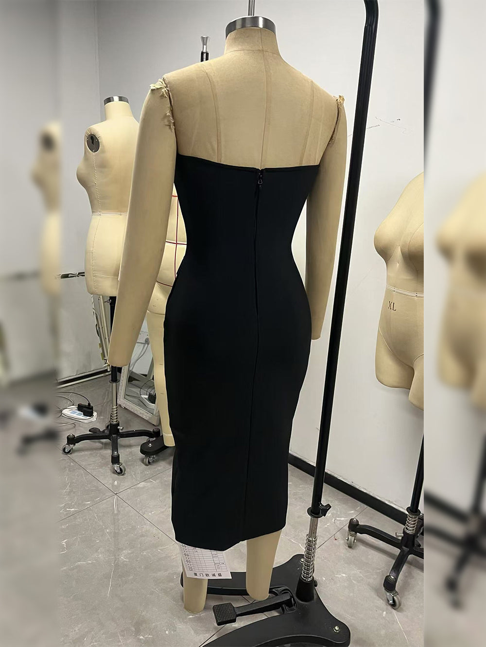 Black Bandage Dress OW24196