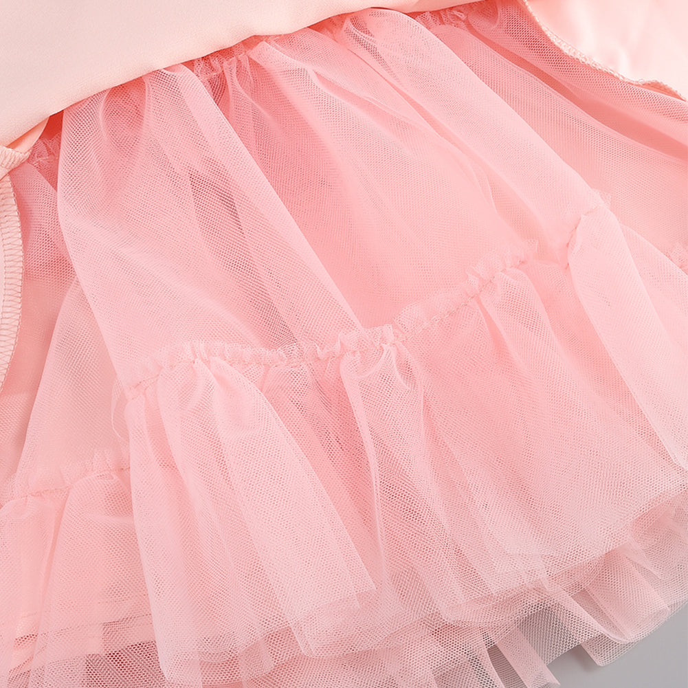 Strappy Sleeveless Tulle Mini Dress ZNSBA1105